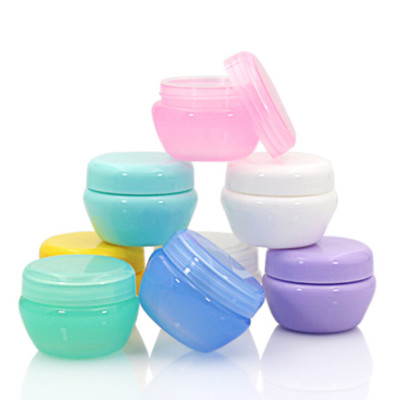 5g empty jar pots cosmetic makeup inner lid face cream lip balm container jo`;v