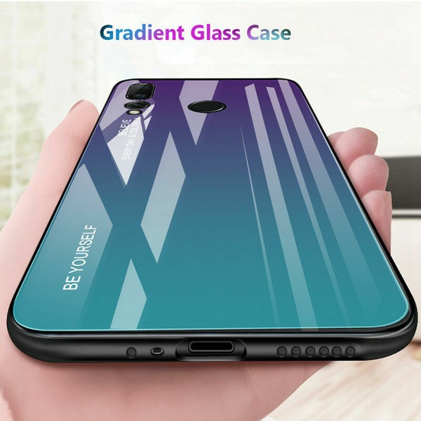 COVER per Huawei P30 Lite/Pro ORIGINALE Gradient Glass con RETRO VETRO TEMPERATO - Imagen 4