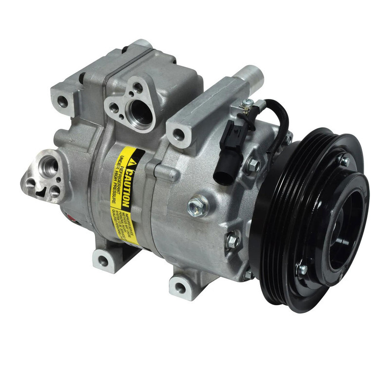New A/C Compressor for 07-12 Hyundai Elantra - L4 2.0L - Picture 2 of 7