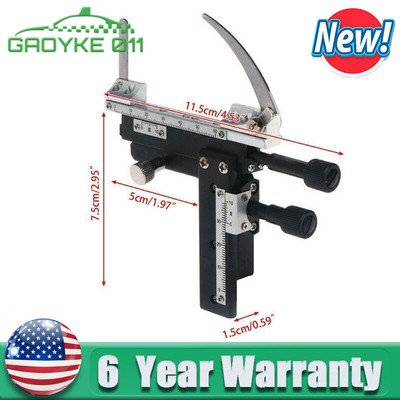 X Y Microscope Moveable Stage Caliper Scale Attachable Mechanical X-Y Vernier