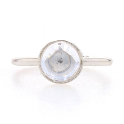 NEW Authentic Pandora Poetic Droplet Ring - Silver Clear 54 (US 7) 191027CZ
