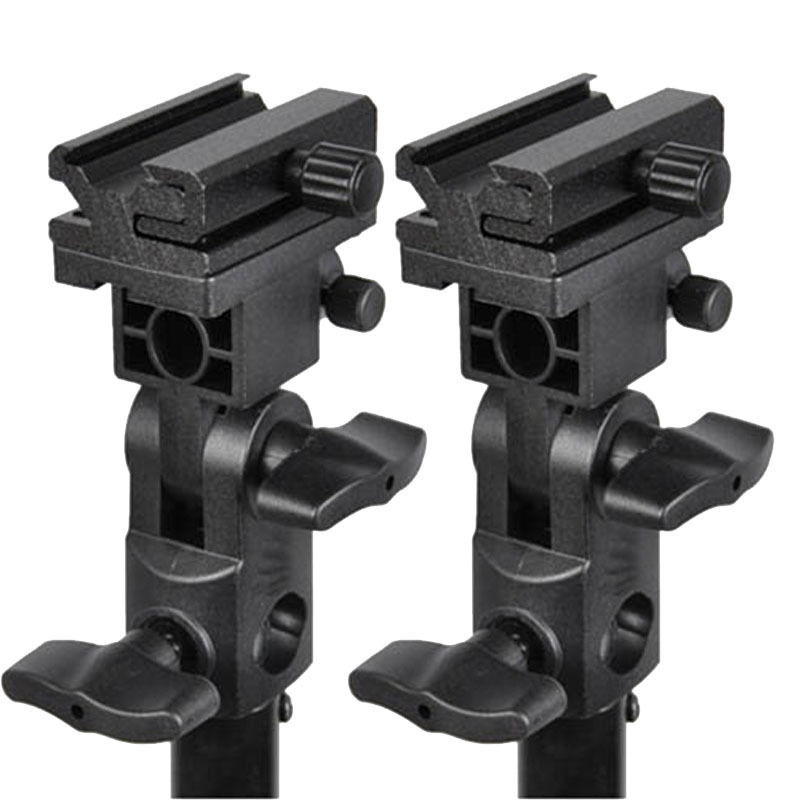 Soportes de flash de cámara con montaje de zapata