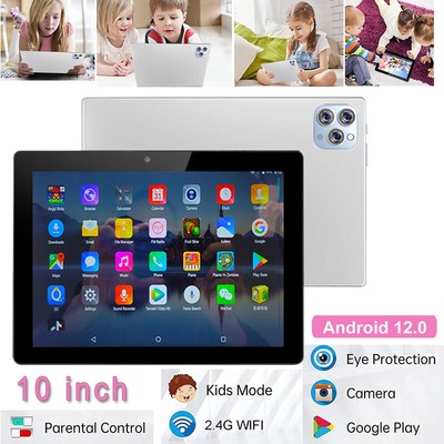 10in Kids Tablet WiFi Parental Control Dual Camera Educational Learning Toy Gift