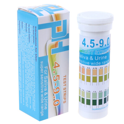 150 Strips Bottled PH Test Paper Range PH 4.5-9.0 for Urine Saliva Indicator:KE