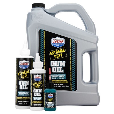 Lucas Oil Extreme Duty Gun Oil for Semi-Auto Rifles, Shotguns, & Pistols