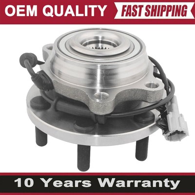 4WD Front Wheel Hub Bearing for Suzuki Equator Nissan Frontier Xterra 6lug w/ABS