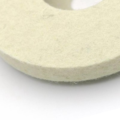 4 12mm Wool Felt Polishing Wheel Buffing Polish Pads Set For Rotary Tool Abra