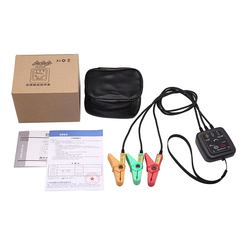 ETCR1000C non-contact phase detector large-diameter phase sequence table three-p