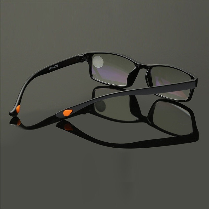 6 Packs Unisex Rectangle Reading Glasses Light Weight Readers for Men Women