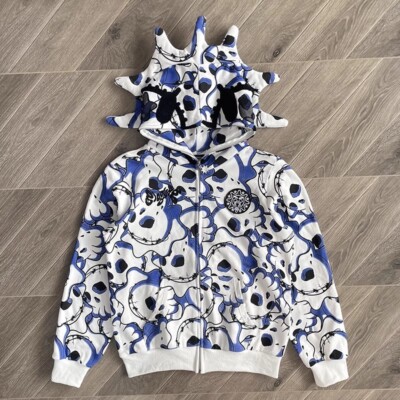 glo gang zip up hoody size 4xl 166243438717