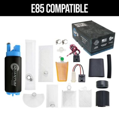 340LPH E85 Flex In-Tank EFI Performance Fuel Pump +Universal Master Install Kit