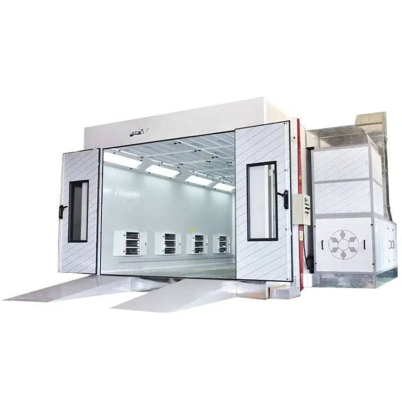 CE Certified Car Paint Booth LED Lighting with Lamps Electric Heating System for