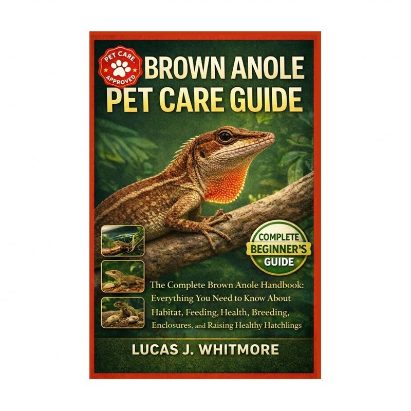 Brown Anole Pet Care Guide: The Complete Brown Anole Handbook: