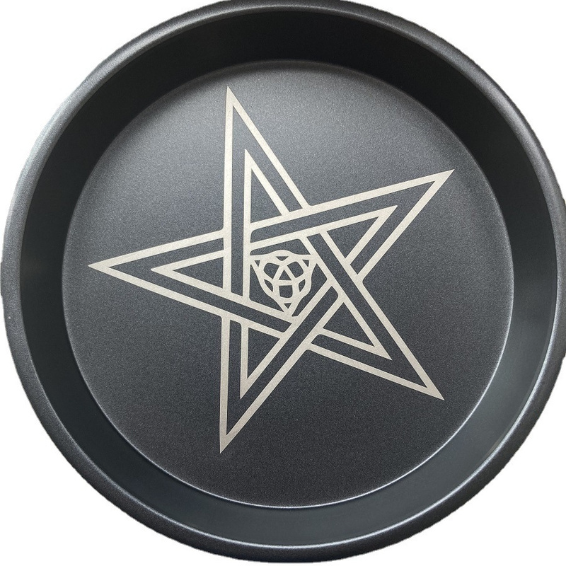 Tarot Kerze Weihrauch Halter Ablage Kerzenleuchter Hexen Altar Props Triple Moon