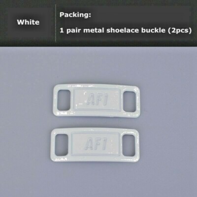 Nike AF1 Replacement Lace Tags Lace Locks Shoe badge Air Force Ones Dubraes   