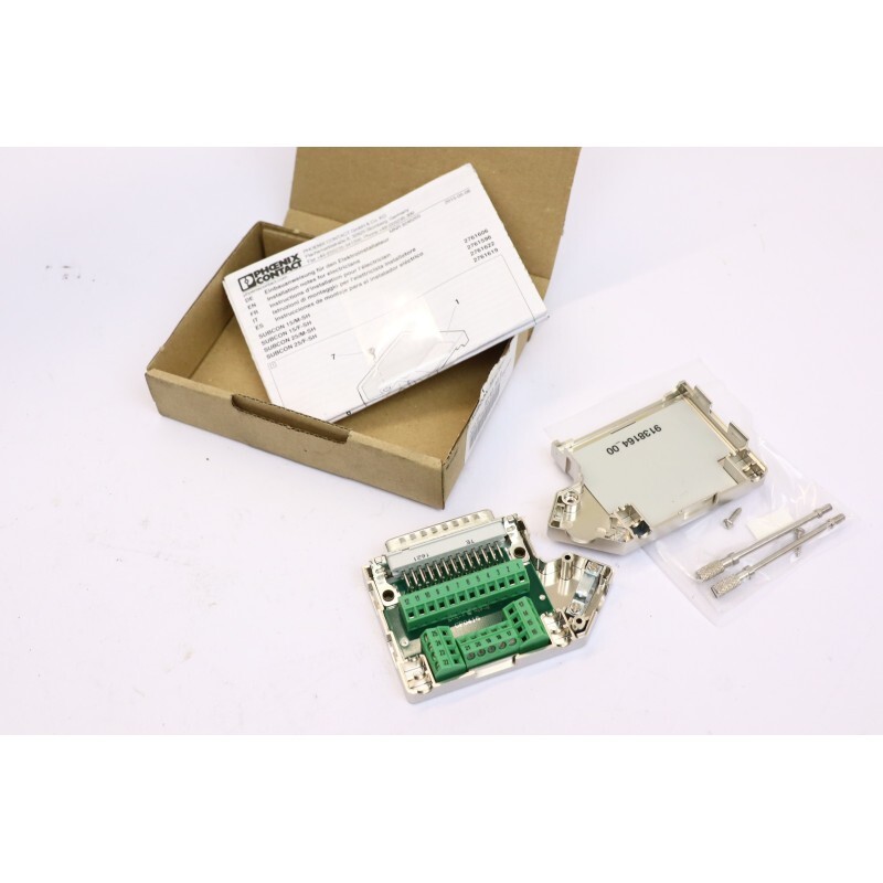 Phoenix Contact 27 61 62 2 Subcon 25/M-Sh Connector Open Box (B139)