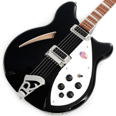 【美品】Rickenbacker 360 jetglo Rickenbacker 360 Electric Guitar - Jetglo - Huber Breese Music