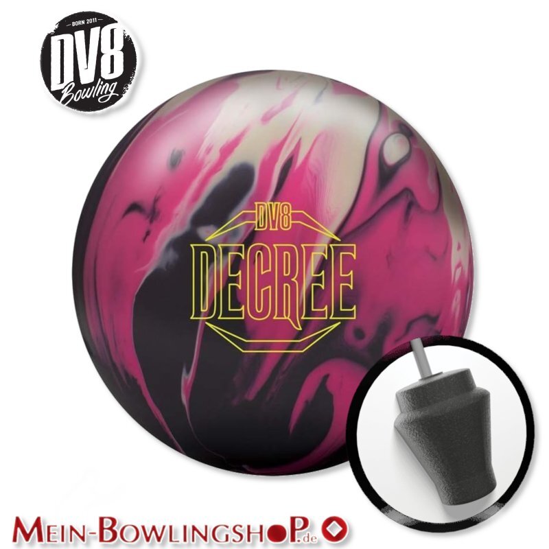 Bowling Ball From Dv8 - Decree Solid IN 15lbs New And Undril