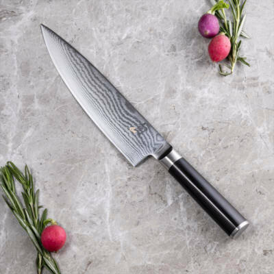 for left-Handed KAI Shun Classic Chef's knife 7.87in 200mm Damascus DM2706 Seki