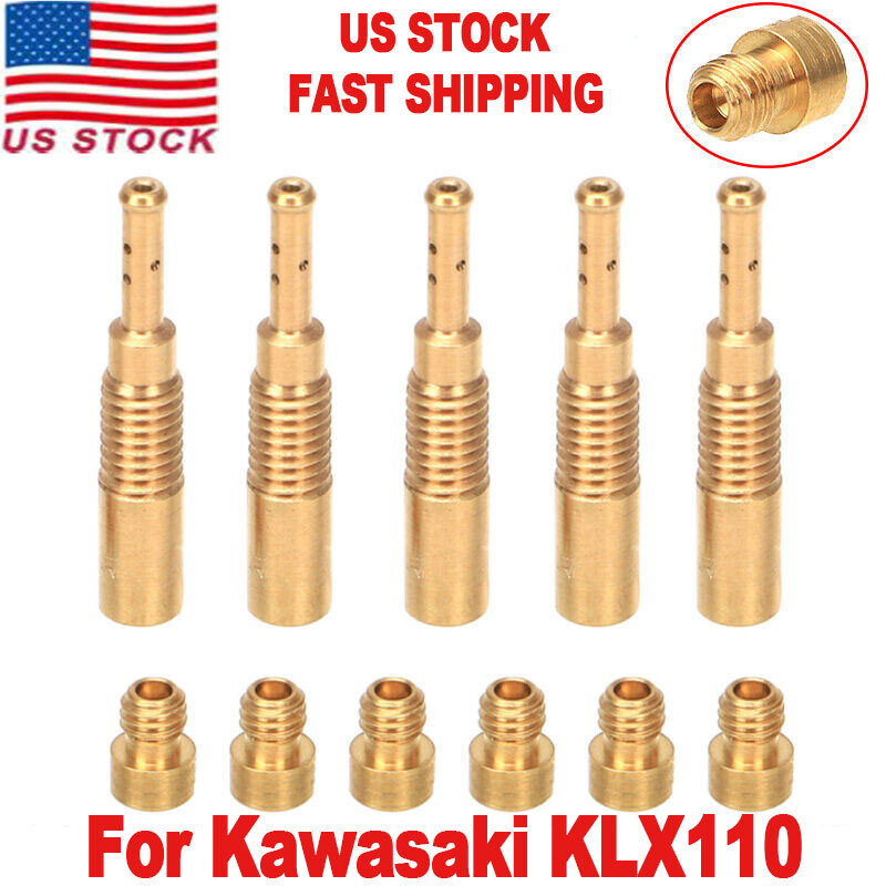Pilot Jet Kit & Larger Main Jet Kit  For Kawasaki Klx110 Drz110 Us