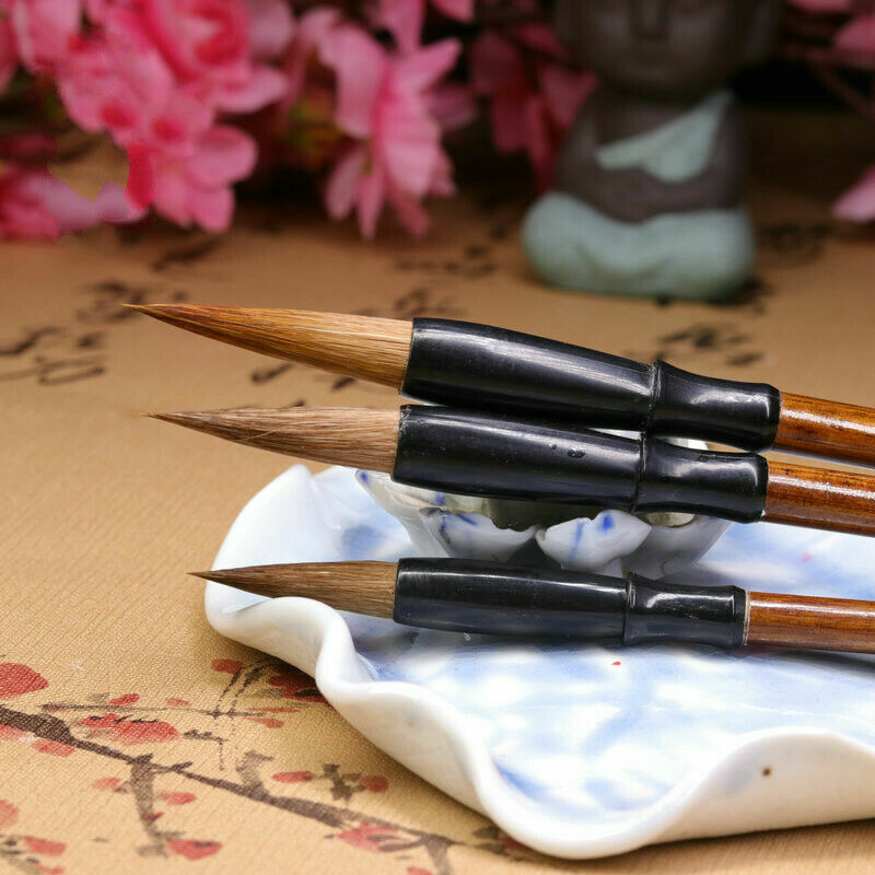 1pc-chinese-calligraphy-pen-brushes-weasel-hair-writing-brush-wooden-handle