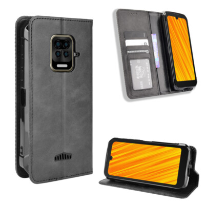 Retro Book Wallet Leather Flip Cover Case For Doogee N40 Pro N20 N30 X97 X98 Pro