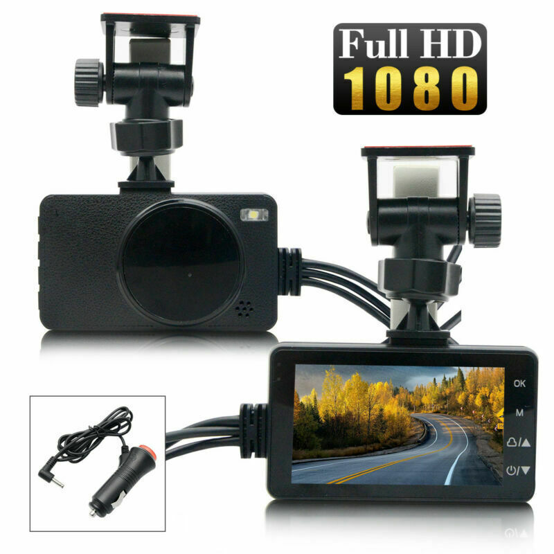 Motorcycle HD 1080P Wide-Angle Waterproof Camera View Driving Recorder DVR Cam