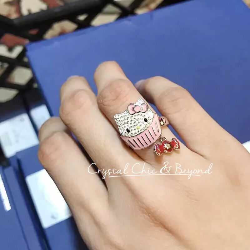 Swarovski Hello Kitty Ring サイズ55 Swarovski Hello Kitty Ring サイズ55