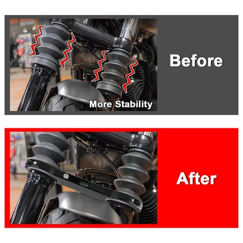 きゃんべる Front Fork Stabilizer Fork Brace Aftermarket Fit For Harley