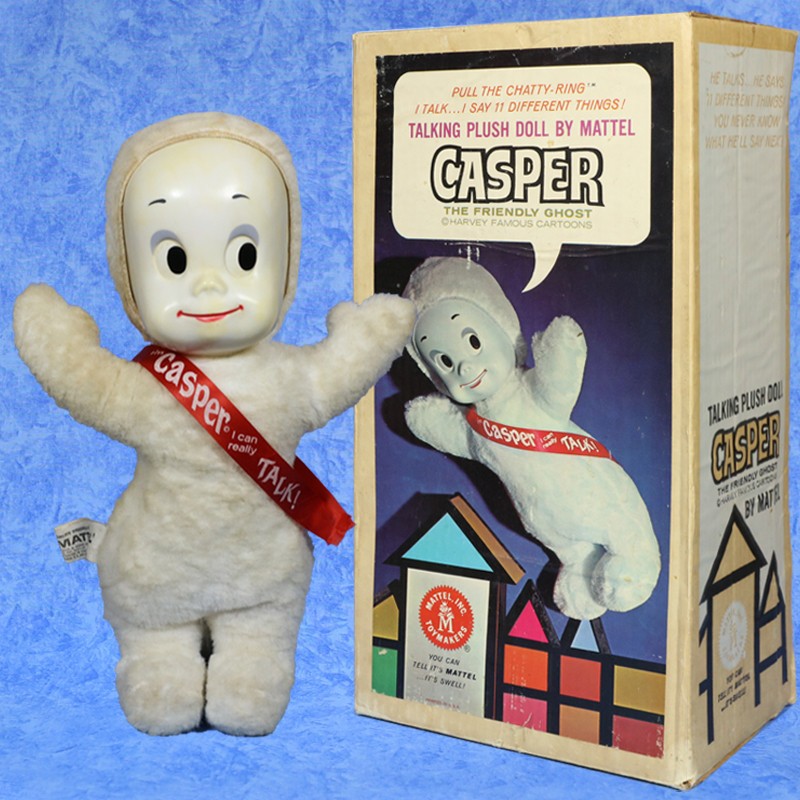 1962 CASPER THE FRIENDLY GHOST DOll in Box by MATTEL Nice!