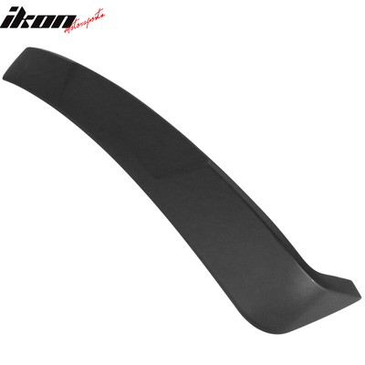 Fits 20-24 Toyota Corolla Sedan Rear Roof Spoiler Wing IKON Style Matte Black