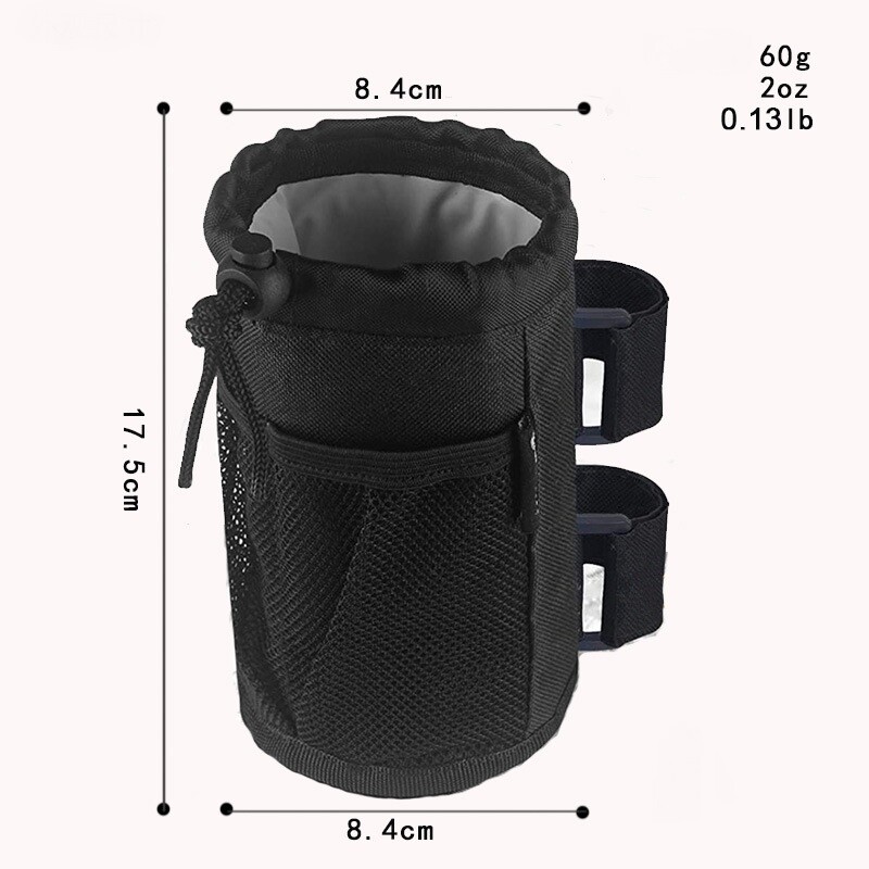 Outdoor Water Bottle Pouch with Molle Straps Belt Clip Folda