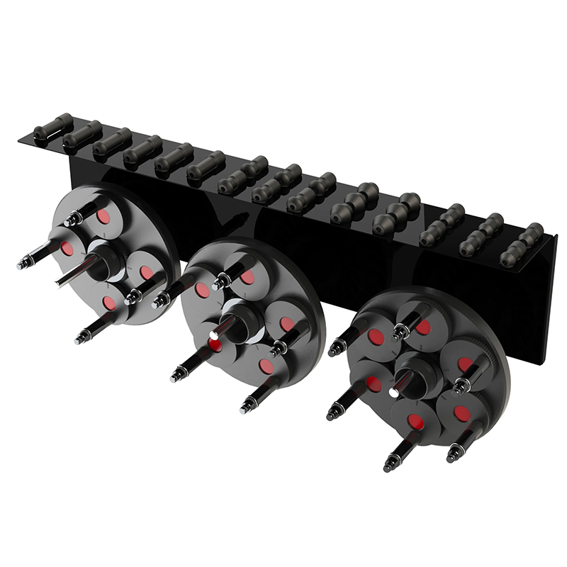 Wheel Balancer 40mm Lug Centric Speed Pin Plate System Set 4 5 6 8 Lug WALL TRAY