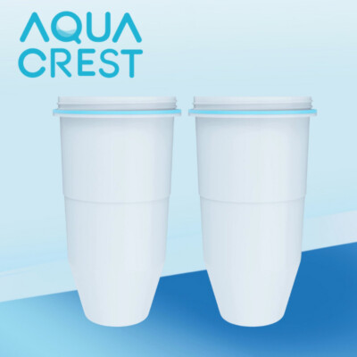 AQUA CREST Pitcher Water Filter Replacement for Zero Water  Filter ZR-017,2/4/6