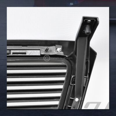 Matte Black For 2004-2008 Ford F150 Horizontal Billet Front Bumper Grill Grille