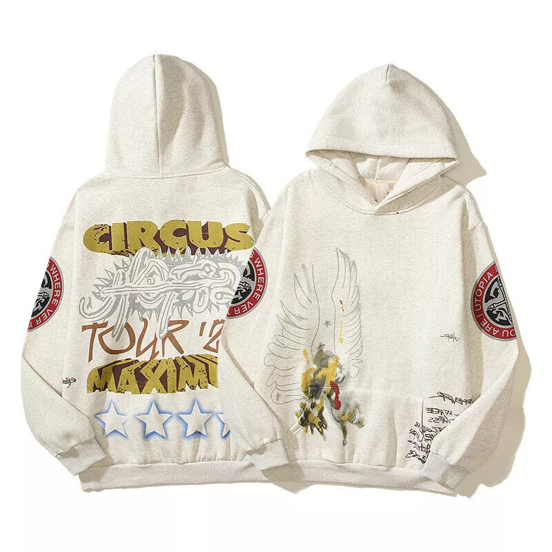 Travis Scott 2024 Utopia Circus Maximus Tour Hoodie Man Size