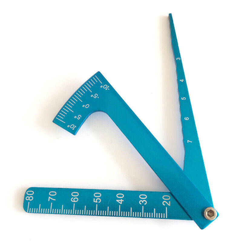 Camber Gauge 3 in 1 Ride Height Gauge Tool Scale Adjustable Ruler For Rc Car Hsp
