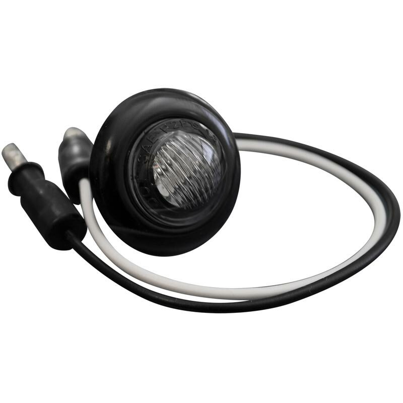 Recon Smoke Lens White LED Air Dam Light Kit For Universal Fitment *9