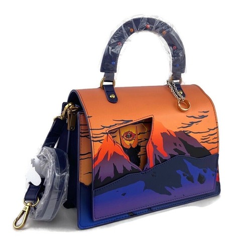 The Lord of the Rings レザー バックパック非売品 The Lord of the Rings Handbag Purse Mordor Mount Doom Eye of