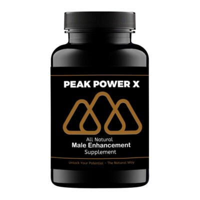 Peak Power X Natural Male Enhancement 3 Capsules for Boost Libido, Stamina