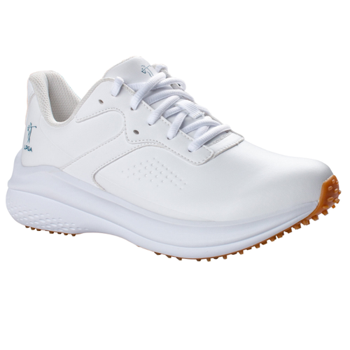 Shoe, White, Lace Up Style,size 6 To 10