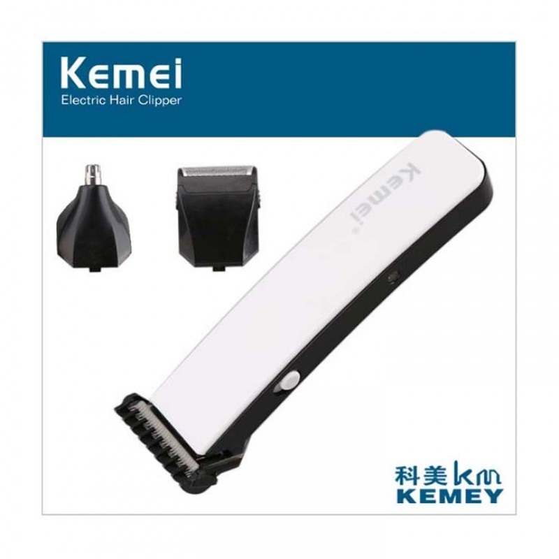 Rasoio Taglia Capelli Barba Baffi Basette Peli Kemei KM-3590 Ricaricabile hsb