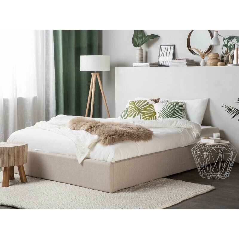 Super King Size Bed Frame Beige in Notting Hill, London Gumtree