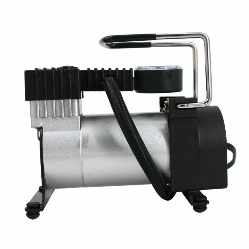 Heavy Duty 12V Car Tire Pump Portable Auto Air Compressor Inflator for SUV Truck