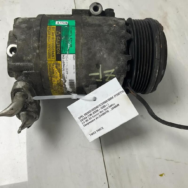 24430319 COMPRESSORE A/C OPEL ZAFIRA (T98) (03/99>12/05<) 2.0 16V DTI COMFORT