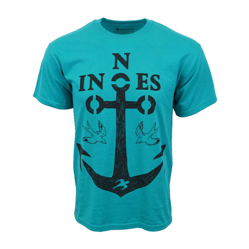 

INNES МУЖСКАЯ ФУТБОЛКА С ЛОГОТИПОМ ANCOR SKATE БИРЮЗОВАЯ, Turquoise