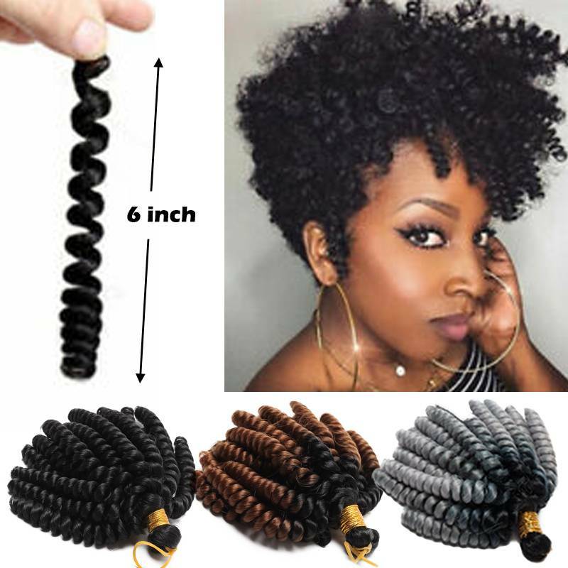Jamaican Bounce Curly Real As Human Toni Curls Crochet Braids Hair Extensions US
