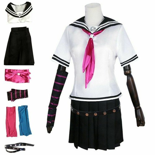 Danganronpa Dangan Ronpa Ibuki Mioda Cosplay Costume School Uniform Outfit