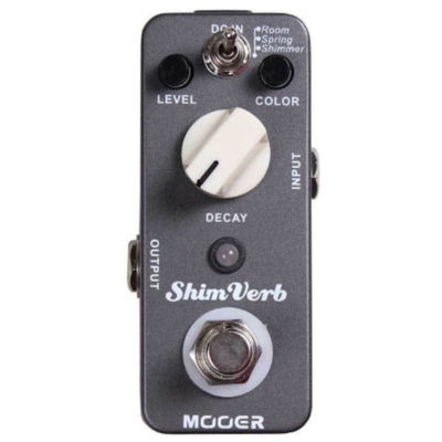 Mooer ShimVerb Digital Reverb Micro Guitar Effects Pedal True Bypass New