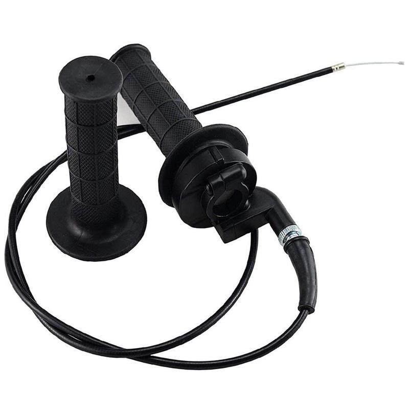 7/8" Motocycle CNC Handlebar Hand Grip Handle Cover Throttle Twist Universal Set
